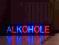 LED REKLAMA WEWNĘTRZNA ALKOHOLE  94x20 cm