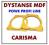 DYSTANSE MDF impregnowane MITSUBISHI CARISMA COLT