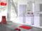 Meble szafki łazienkowe łazienka MEVA biała POŁYSK