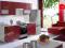 PROMOCJA Meble kuchenne GALAXY red POŁYSK 2,4m