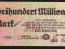 NOTGELD 200 Millionen Mark Bad Ems 09.1923