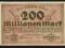 NOTGELD 200 Millionen Mark Bremen 09.1923