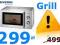 Mikrofala SEVERIN MW7849....23 litry Grill 1000W