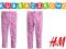 NOWE LEGGINSY W SERDUSZKA H&amp;M 98 PROMOCJA