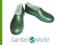 Półbuty gumowe zielone (rozm.37) (02125)