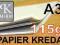 PAPIER KREDOWY A3 115g- KREDA -1000 ARK- GLOSS/MAT