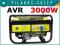 AGREGAT PRĄDOTWÓRCZY 3000W GENERATOR 230V AVR 3KW