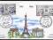 Francja / RFN Paris / Bonn 1988 FDC 25 lat ...