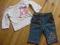 Reserved Kids TU Bluzka+spodnie 56-62cm,0-3m