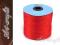 TASIEMKA RYPSOWA, WSTĄŻKA CZERWONA 7MM - 2 METRY