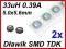 Dławik SMD 33uH 0.39A TDK 5x5.2x1.4mm [2szt] #B068