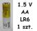 IKEA ALKALISK BATERIA ALKALICZNA LR6 AA 1.5V 1SZT