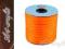 TASIEMKA RYPSOWA WSTĄŻKA POMARAŃCZOWA 7MM- 2 METRY