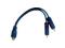 KABEL GN.CINCH/2xWT.CINCH.0.2m/8980