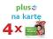 4 x Plus na kartę - Cztery kolejne numery + gratis