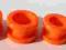 POMARAŃCZOWY MAT TUNEL ODKRĘCANY 10mm  akryl