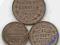 @ Mikołaj II-lot  Ag- 10 15 i 20 kopiejek szt 3