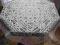 PIĘKNY STAREŃKI BIAŁY OBRUS KORONKA BRUKSELSKA !!!