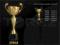 PUCHAR PUCHARY 44 cm TROFEA GRAWER GRATIS 3086B