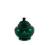 Elegancka zielona cukiernica z logo Ahmad Tea