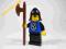 LEGO FIGURKA RYCERZ BLACK FALCON KNIGHT CASTLE '84