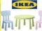 IKEA Stolik OKRĄGŁY mamut + 2 krzesełka mammut