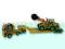 MZK Autko Metalowe Laweta Transporter Walec