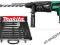 MŁOTOWIERTARKA HITACHI 3,2J DH26PC + 17szt MAKITA