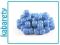 KOSTKA DO GRY PLASTIK STANDARD - NIEBIESKA - 100 S