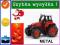 Metalowy Traktor  ciągnik Metal    DIE CAST
