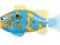 MZK Rybka tropikalna żółto-niebieska Robo Fish