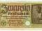 20 REICHSMARK REICHSKREDITKASSEN b.d. - ładny