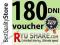 RYUSHARE 180 DNI + VOUCHER + AUTOMAT + RESELLER !