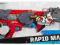 MATTEL BOOMCO WYRZUTNIA RAPID MADNESS RZUTKI Y8618