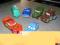 ZESTAW AUTA AUTA2 SAMOLOTY + 6 figurek + ponczo