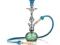 ALADIN SHISHA KOUFY S 43CM TURKUSOWO ZOLTA W-W41