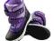 buty LIDL fiolet 25 zimowe kozaki śniegowce