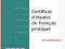 Certificat d'etudes de francais pratique CEFP 1+CD