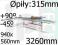 HOLZKRAFT / SCM piła formatowa S 315 elite S32