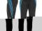 Spodnie damskie Black/Blue adidas Questar Three Qu