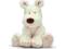 Pluszowy Piesek Teddy - Biały 21 cm