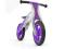 Drewniany rowerek biegowy KING fiolet dla dziecka