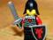 LEGO CASTLE KINGDOMS RYCERZ FIGURKA UNIKAT