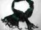 Szalik mięty flanelowy długośc 150 cm