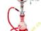 Czerwona Fajka Wodna Shisha h41 + melasa+węgiel PR