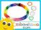 GUMKI BRANSOLETKI RAINBOW LOOM 300szt KOLORY