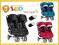 WÓZEK BABY Jogger CITY MINI DOUBLE+Śpiwór-3 KOLORY