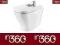 Roca Gap Bidet stojący 35x54 A357477000 WARSZAWA