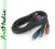 kabel 3RCA chinch - 3 RCA RGB 1,0 m