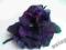 BROSZKA Z FILCU- wyjątkowy fioletowy kwiat